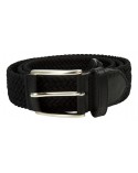 Ceinture Noire Tressée