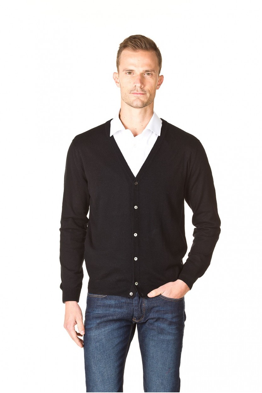 Gilet Boutons Noir Coudiere