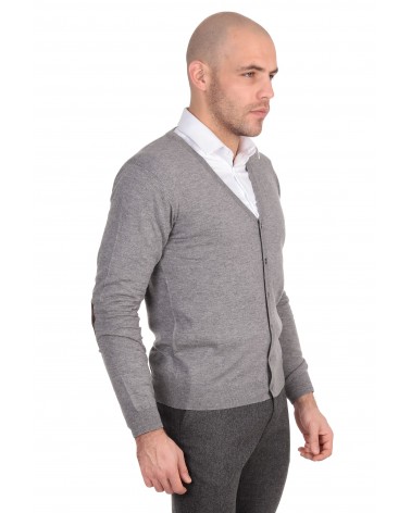 Gilet Boutons Gris Coudiere
