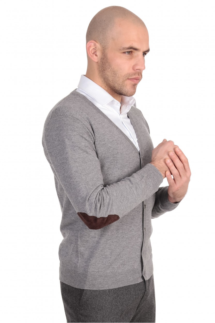 Gilet Boutons Gris Coudiere