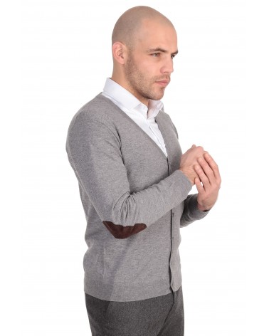 Gilet Boutons Gris Coudiere