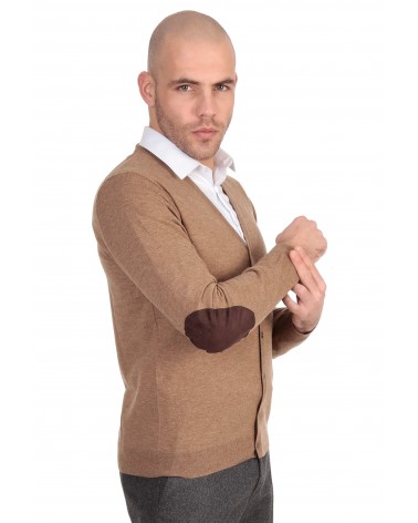 Gilet Boutons Camel Coudiere