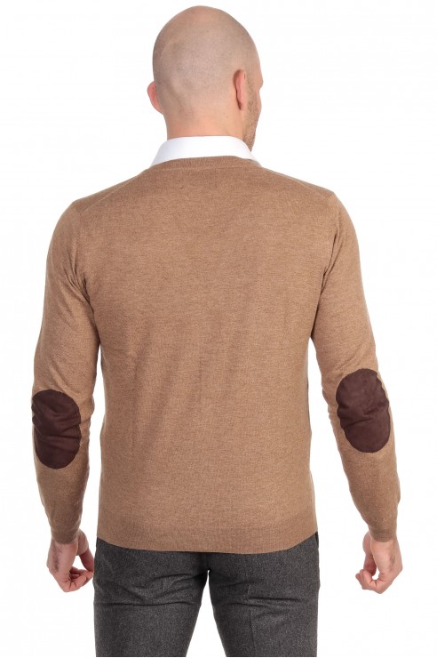 Gilet Boutons Camel Coudiere