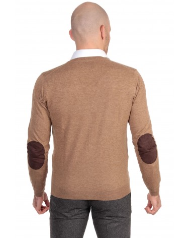 Gilet Boutons Camel Coudiere
