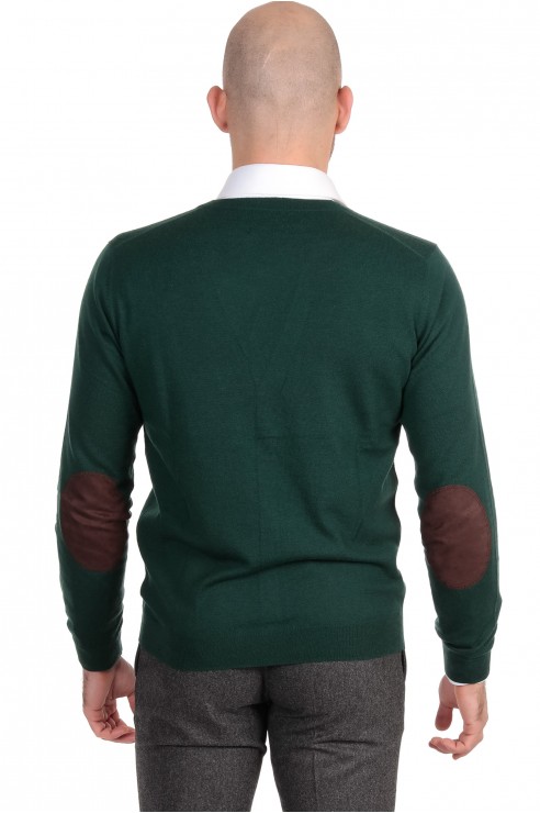 Gilet Boutons Vert Coudiere