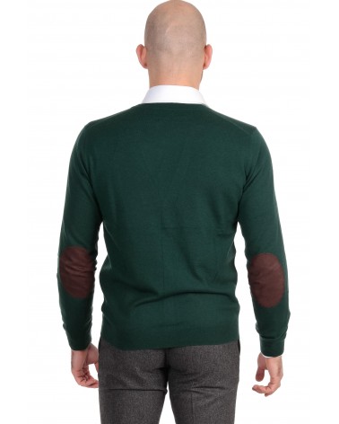 Gilet Boutons Vert Coudiere