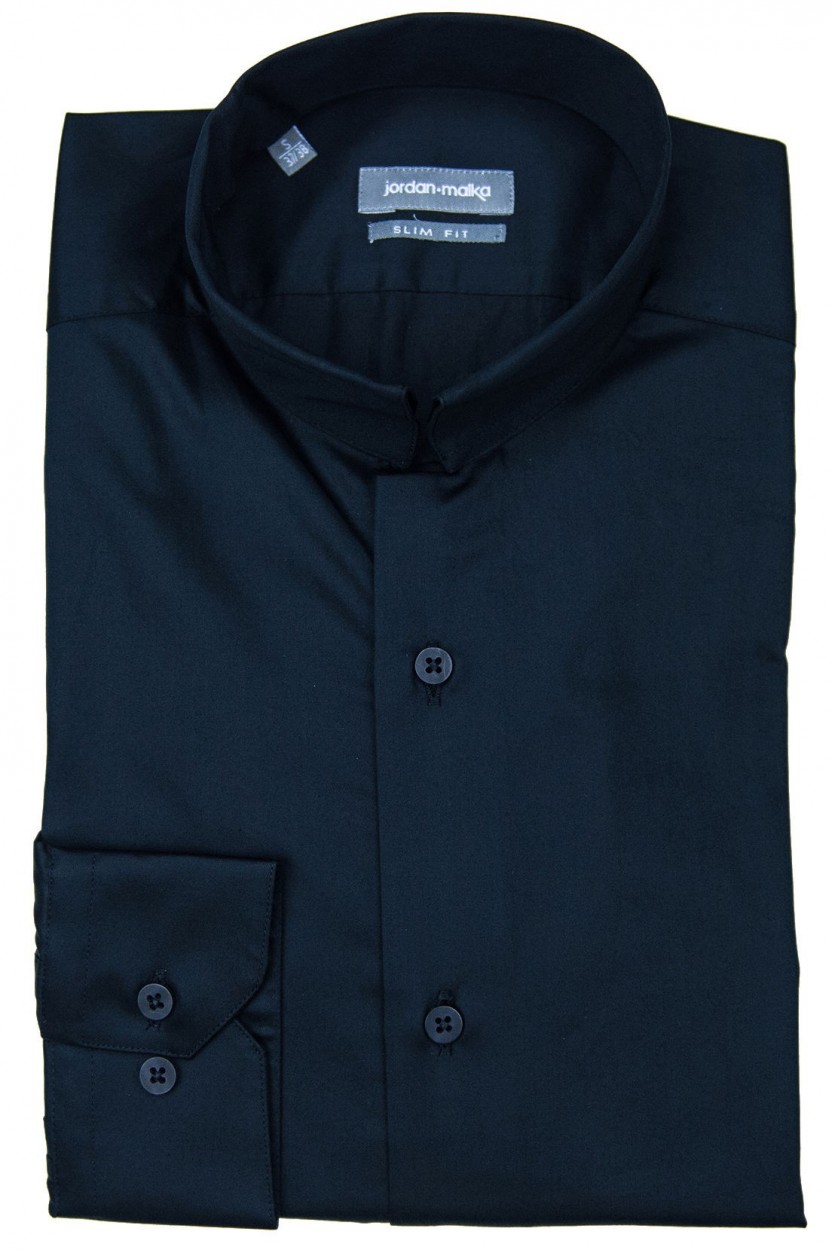 Chemise Col Inversé Noire