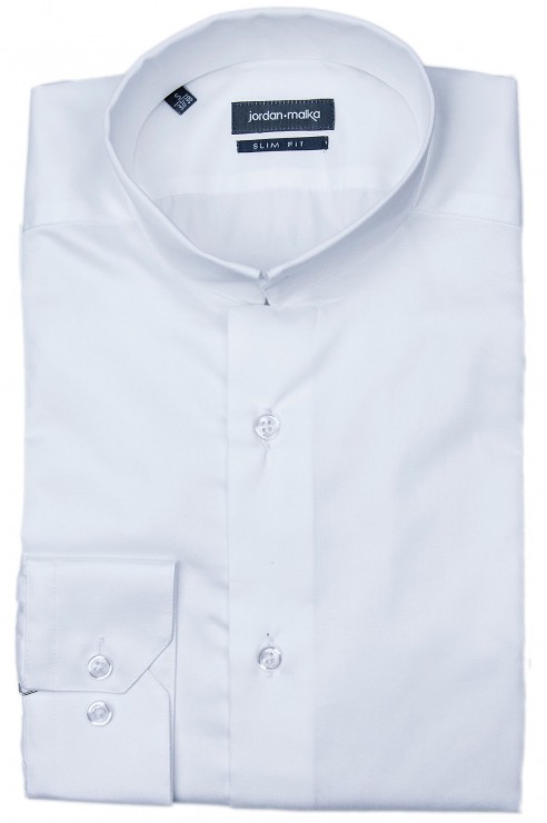 Chemise Col Inversé Blanche