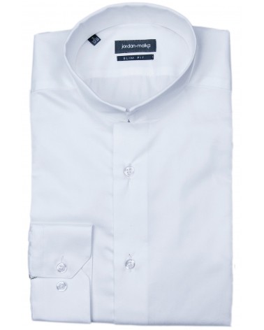 Chemise Col Inversé Blanche