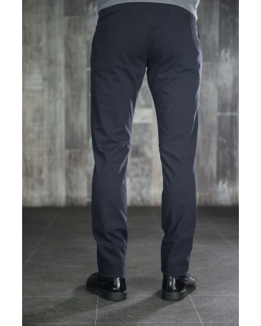 Pantalon Chino Noir à Pinces