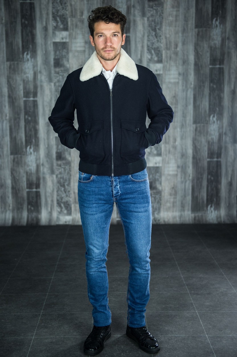 Blouson Col Mouton Amovible