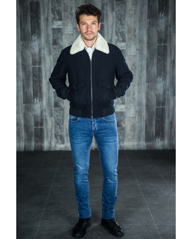 Blouson Col Mouton Amovible
