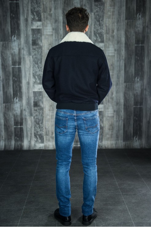 Blouson Col Mouton Amovible