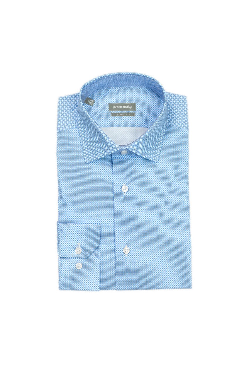 Chemise Losange Bleu