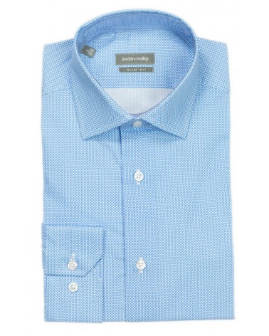 Chemise Losange Bleu