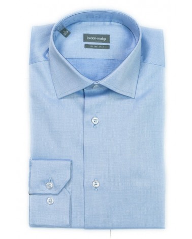 Chemise Bleu Texturé