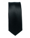 Cravate Noire Satin