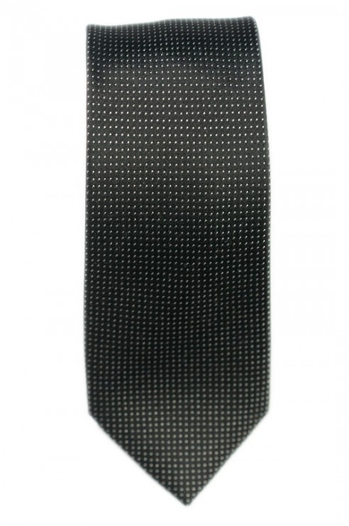 Cravate Noire Pois Blanc