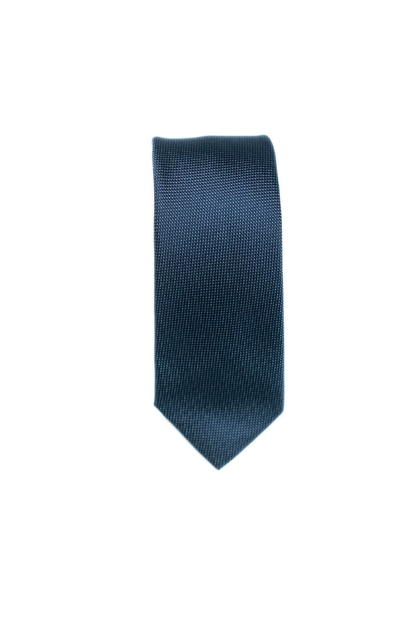 Cravate Bleue Micro Pois Ciel