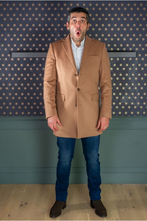 burton manteau camel