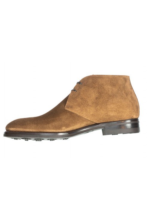 Bottes Chukka Daim Camel Carlos Santos