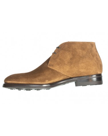 Bottes Chukka Daim Camel Carlos Santos