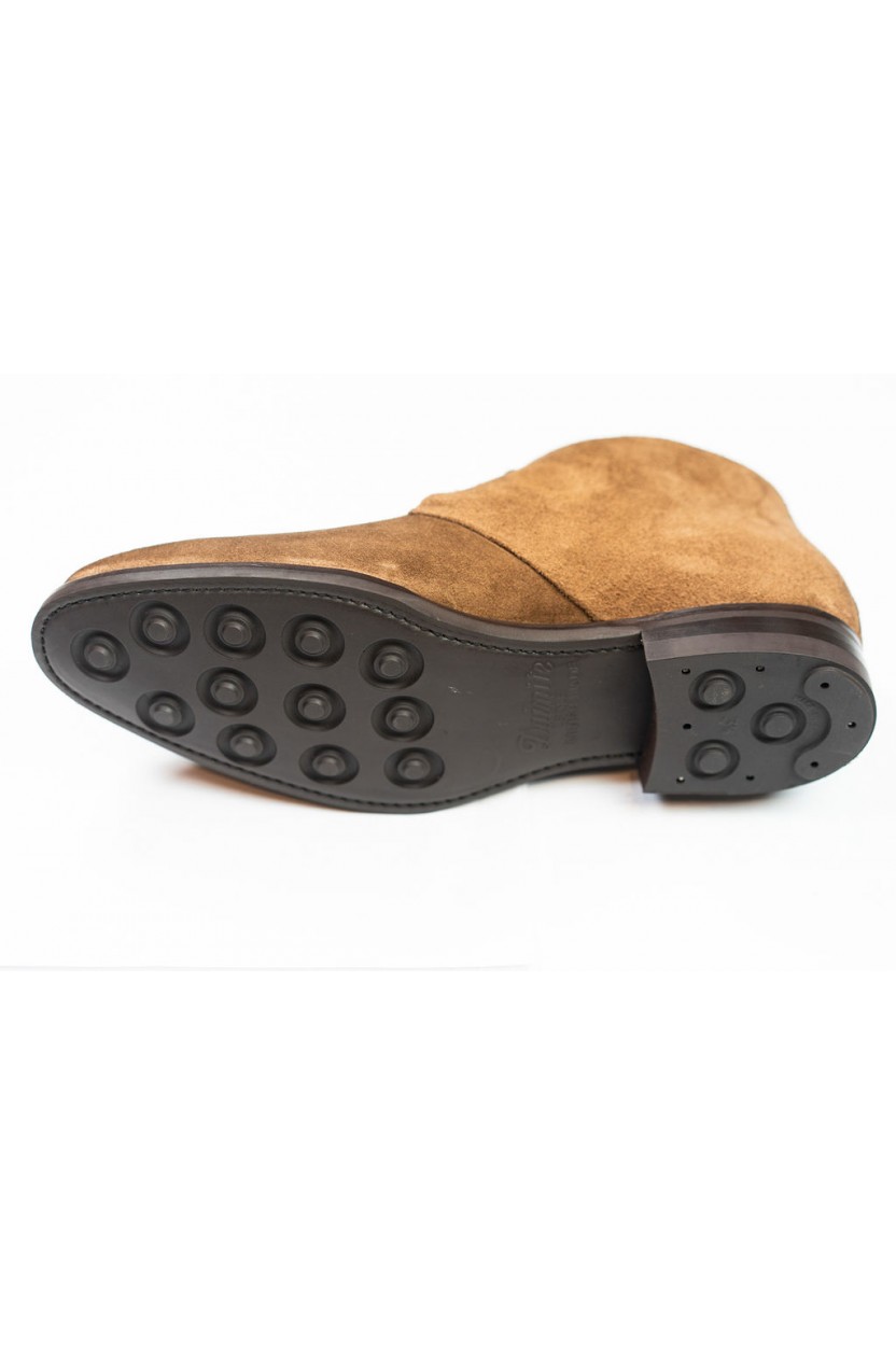 Lugz Bottes Tundra Chukka pour femme, Noir/marron foncé/crème, 6