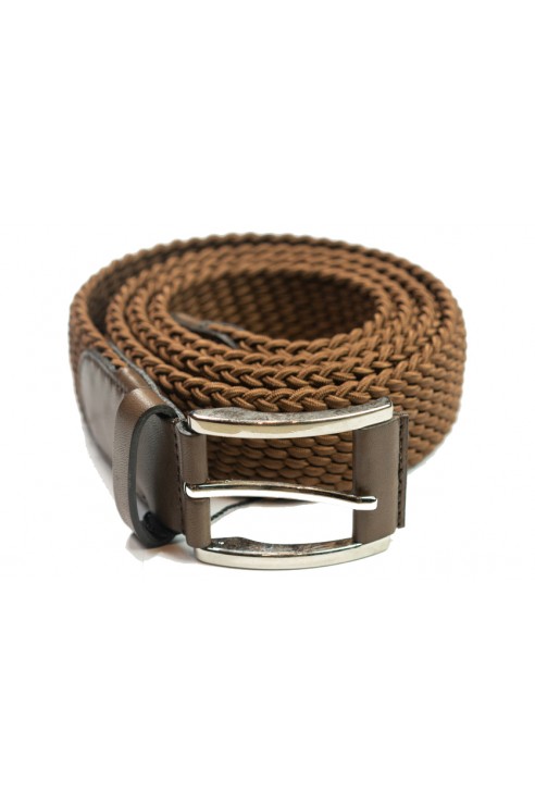 Ceinture Camel Tressée