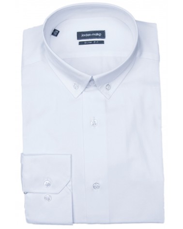 Chemise Blanche Col Américain