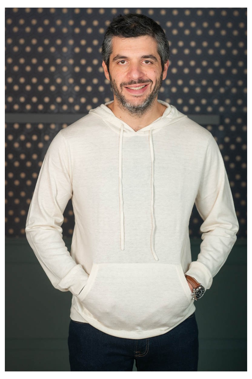 Pull Capuche Blanc