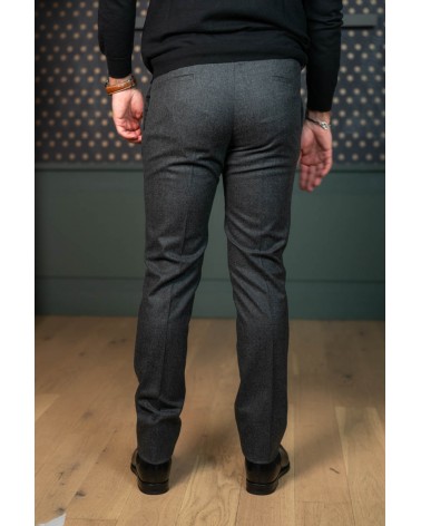 Pantalon en flanelle gris