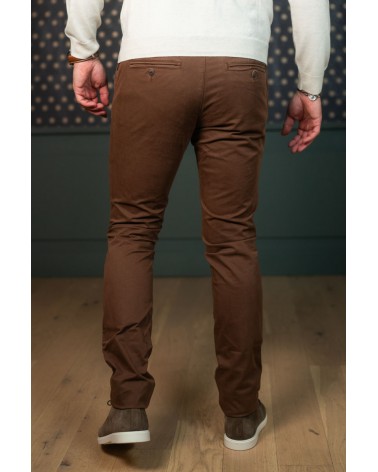 Pantalon Chino Marron