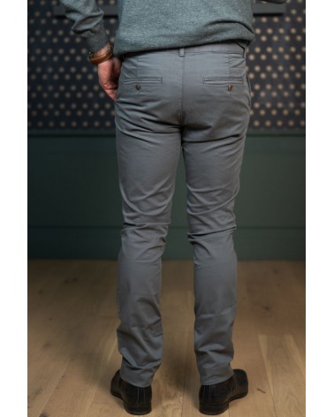 Pantalon Chino Gris