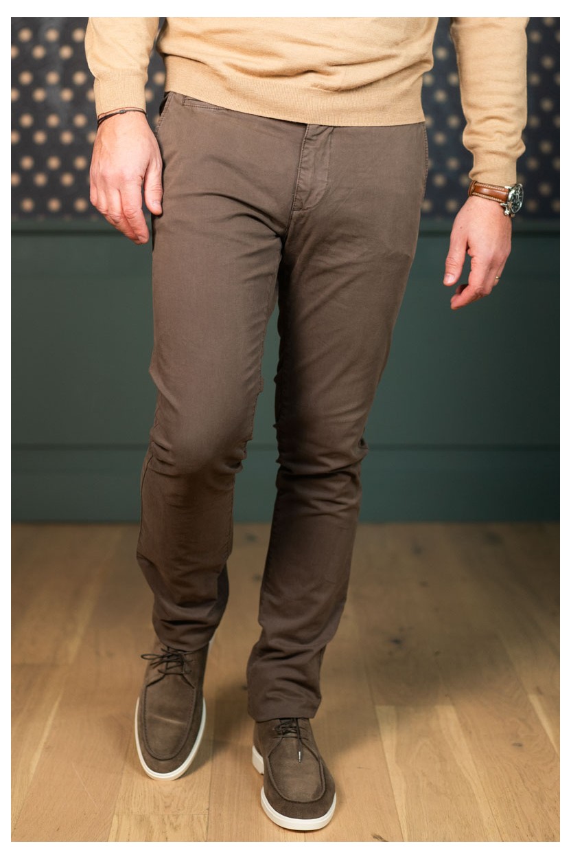 Pantalon Chino Taupe