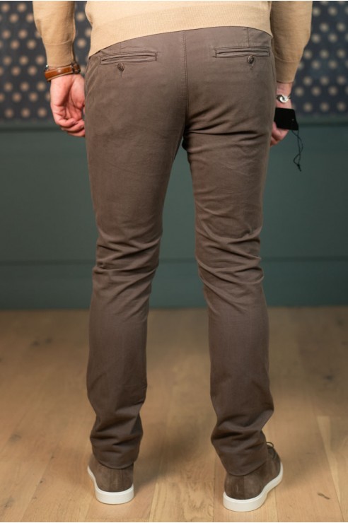 Pantalon Chino Taupe