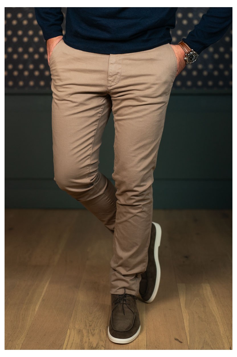 Pantalon Chino Beige